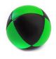 Loptička na žonglovanie 8 panel čierna zelená