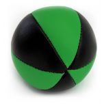 Loptička na žonglovanie 6 panel Čierna zelená