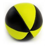 Loptička na žonglovanie 6 panel Čierna žltá